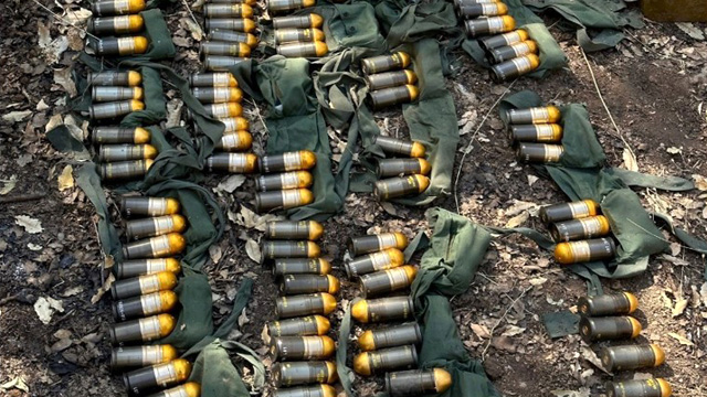 Pençe Kilit'te çok sayıda silah ve mühimmat ele geçirildi